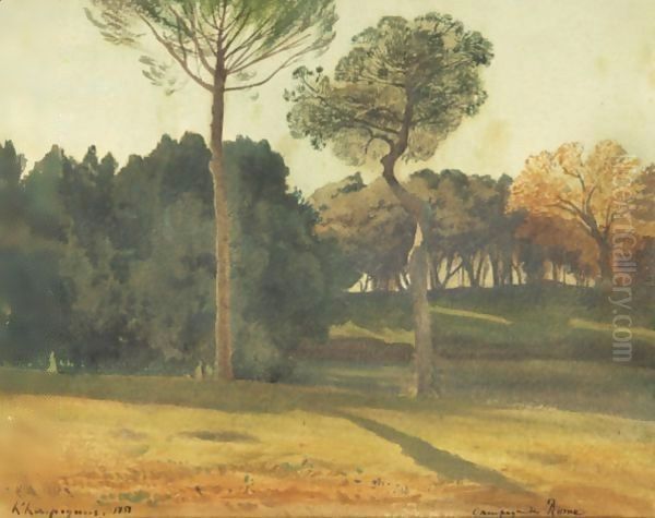 The Park Of Villa Borghese, Rome - view 1