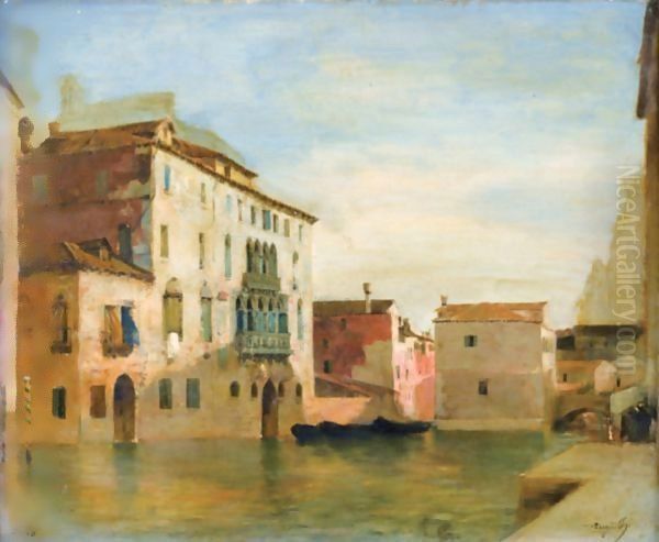 View Of A Canal In Venice - view 1