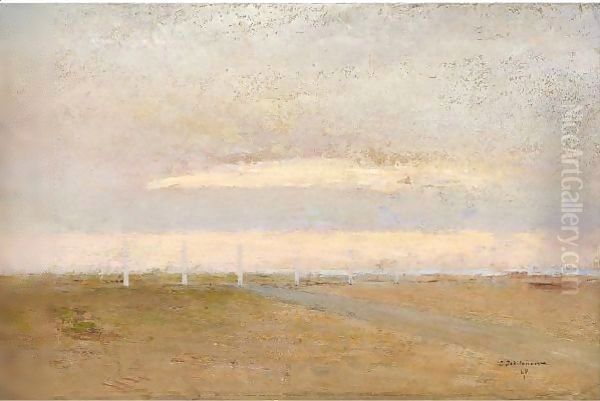 Study Of The Sunset At La Digue - view 1