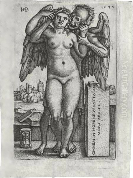 Death And The Standing Nude Woman - view 1