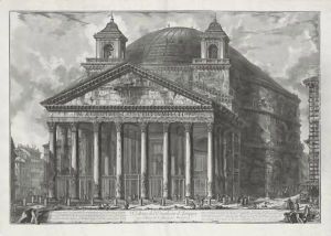 Veduta Del Panteon D'Agrippa by Giovanni Battista Piranesi
