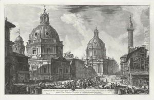 Veduta Del Tempio Detto Della Concordia by Giovanni Battista Piranesi