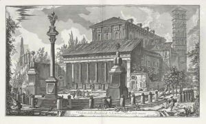 Veduta Della Basilica Di S. Lorenzo Fuor Delle Mura by Giovanni Battista Piranesi