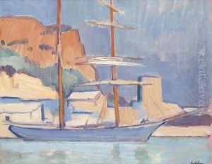 The Harbour At Cassis by Samuel John Peploe