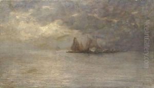 Temporale Sulla Laguna Veneta by Guglielmo Ciardi