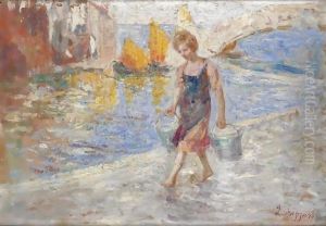 Portatrice D'Acqua by Leonardo Bazzaro