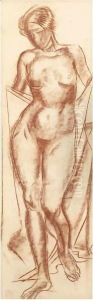 Standing Nude 3 by Alexander Evgenievich Yakovlev