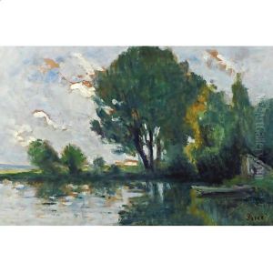 Bords De Seine 2 by Maximilien Luce