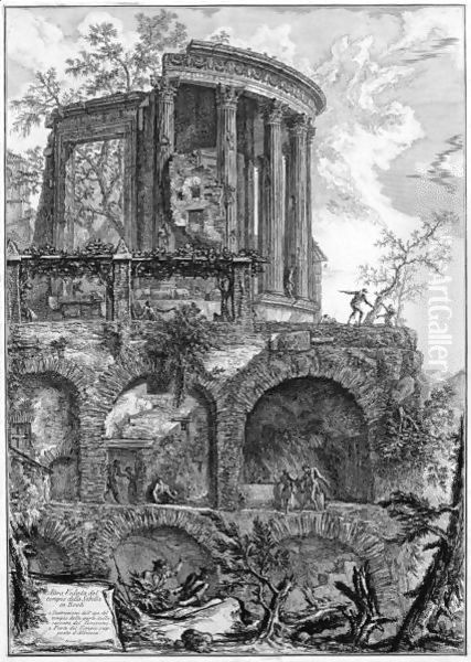 And Temple Of The Sibyl, Tivoli - view 1