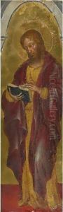 Saint Matthew by Gentile Da Fabriano