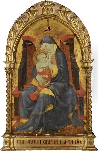 The Madonna And Child Enthroned - view 1