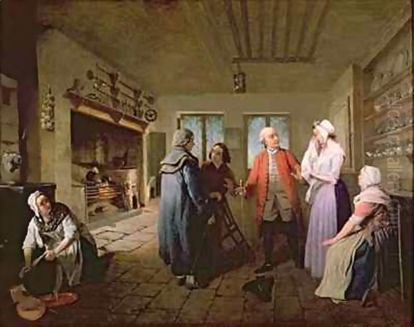 The Reception in the Kitchen Following the news of Bobby Shandy's Death - view 1