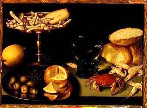 Still Life with Fruit and Shellfish - view 1