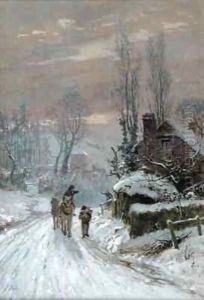 A Winter Evening by James George Bingley