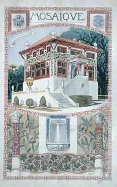 Design for a House for a Mosaicist - view 1