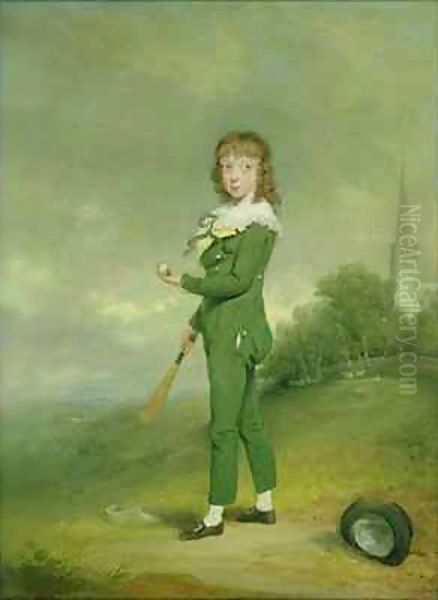 John Chandos Reade as a Boy - view 1