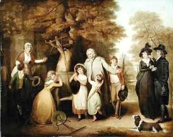 The Benevolent Heir or the Tenant Restored to his Family - view 1