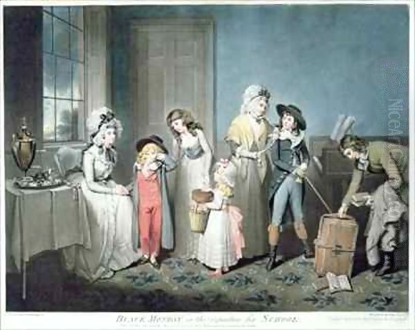 Black Monday, or The Departure for School by William Redmore Bigg