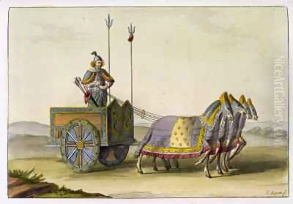 Ancient Chinese War Chariot - view 1