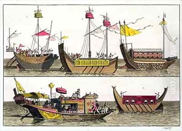 Examples of Chinese ships - view 1