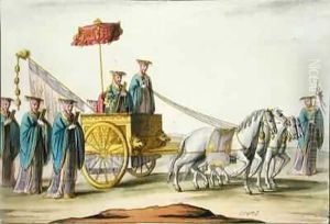 Emperor of an Antique Dynasty in his Carriage by Giovanni Bigatti