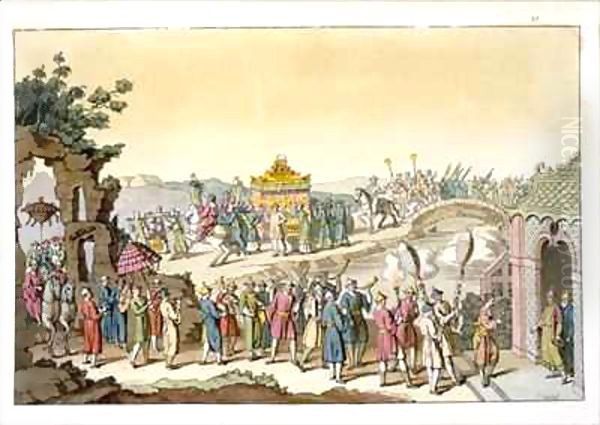 Procession to a Taoist Traditional Wedding - view 1