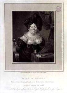 Miss S. Biffin, Born at East Quantox-head, near Bridgewater, Somersetshire, Without Hands or Arms by Sarah Biffin