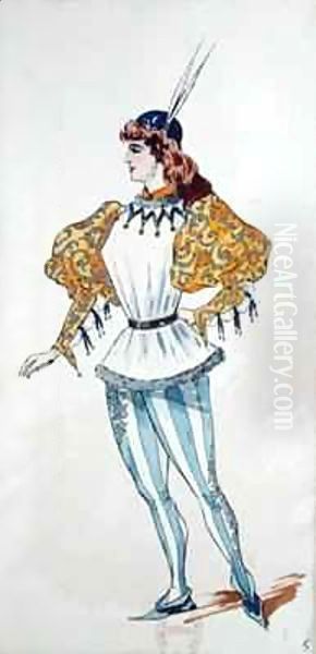 Costume Design for the first performance of 'Otello' - view 1