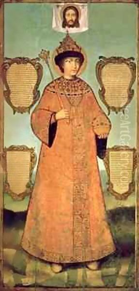 Portrait of Czar Fyodor Alexeevich (1661-82) - view 1