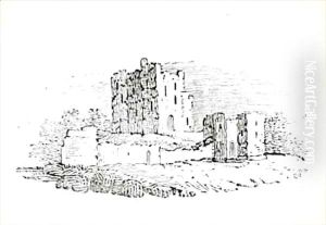 Castle Ruins from 'History of British Birds and Quadrupeds' Castle Ruins from 'History of British Birds and Quadrupeds'