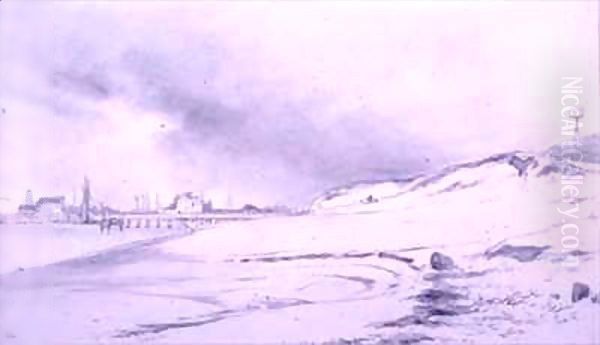 River Bank, with Jetty and buildings - view 1