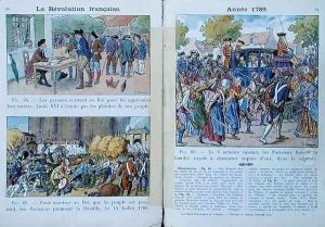 Three scenes from the French Revolution of 1789 by J. L. Beuzon