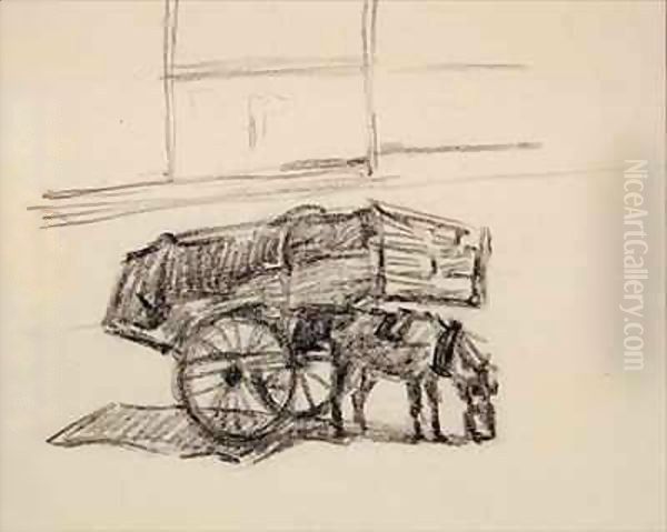 Study for Hay Carts, Cumberland Market - view 1