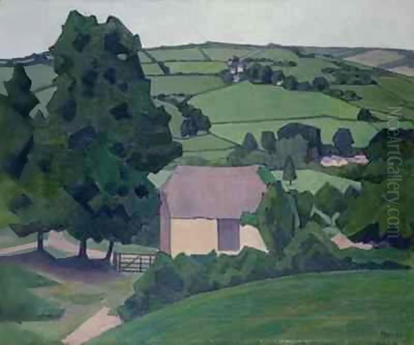 Landscape with Thatched Barn - view 1