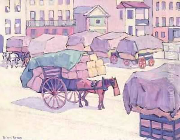 Hay Carts, Cumberland Market 2 - view 1