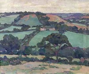 Brimley Hill, Devon by Robert Polhill Bevan