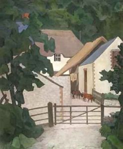 Field's Farm, Somerset by Robert Polhill Bevan