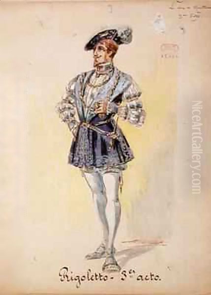 Costume for The Duke of Mantua - view 1