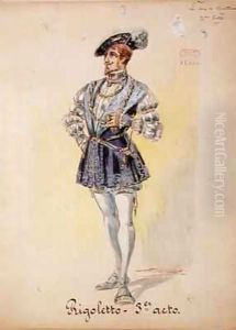 Costume for The Duke of Mantua by Charles Betout