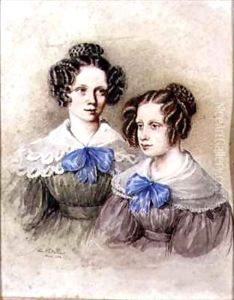 Portrait of the Wake Sisters by Mary Ellen Best