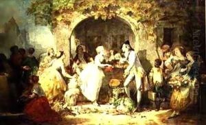 At the Market by Faustin Besson