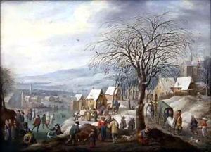 A Village Winter Landscape