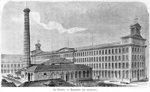 'La Foudre' cotton mill by Auguste Bertrand