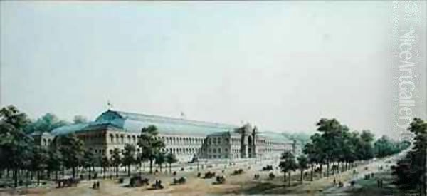 Perspective View of the Palais de l'Industrie - view 1