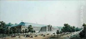 Perspective View of the Palais de l'Industrie