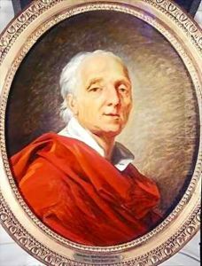 Denis Diderot (1713-84) by Jean-Simon Berthelemy