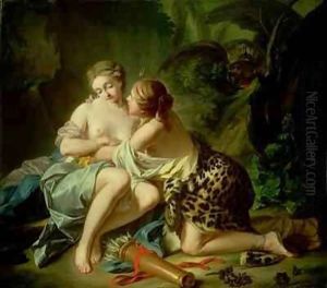 Jupiter and Callisto by Jean-Simon Berthelemy
