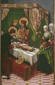 Miracle of the Black Leg by Pedro Berruguete