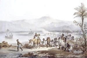A Slave Caravan on the March A Slave Caravan on the March