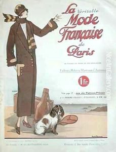 Cover of 'La Veritable Mode Francaise de Paris' by Renee Bernard
